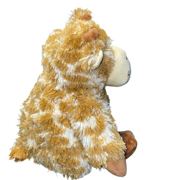 Warmies Jr Plush Giraffe Heat Therapy French Lavender Sensory Stuffed Brown 9" - Picture 6 of 13